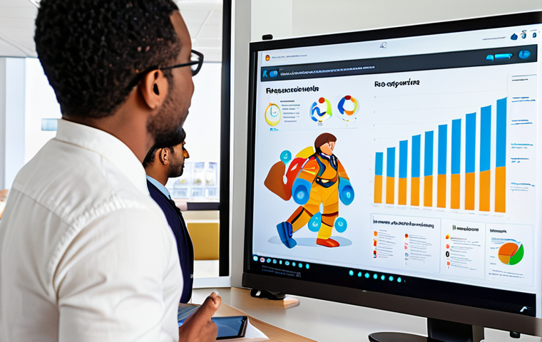 **

A diverse team collaborating in a brightly lit, modern office. Some team members are reviewing a large, clear infographic displayed on a screen, showcasing roles, responsibilities, and communication flow within a project. The atmosphere is positive and engaged, reflecting efficient teamwork. Emphasis on visual clarity and collaborative spirit.

**