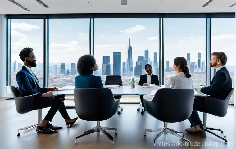 거버넌스를 위한 블록체인 플랫폼 비교 - **Prompt: Collaborative Decentralized Governance Meeting**
A diverse and inclusive group of adul...